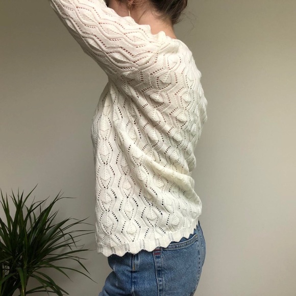 Vintage Crochet Cardigan Size S/M - Picture 3 of 4